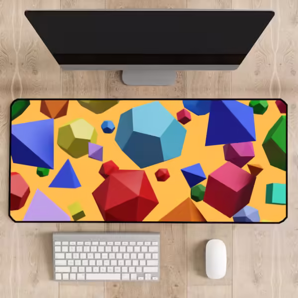 Custom Printed Laptop Desk Mat - Image 3