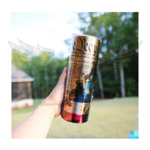 Stainless Steel Tumbler: Customize Your Drinkware (Sublimation Ready) 20oz