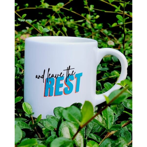 Petite Delight: Small White Tea Mug (6oz) - Image 2