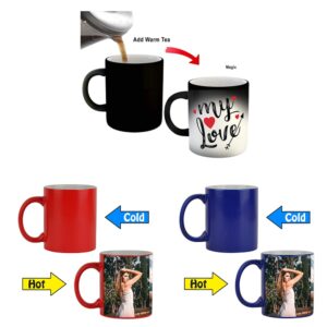 Personalized Magic Mug | Color Changing Coffee Mug with Photo Print