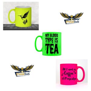 Brighten Your Day with a Personalized Neon Mug!