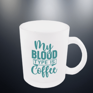 Brew in Style: Custom 11oz Glass Frosted Beer Mug