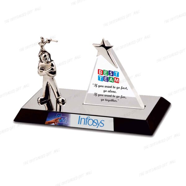 A Compact Yet Powerful Symbol of Unity, Collaboration, and Collective Achievement - Inspirational Teamwork Trophy (5 Inch)