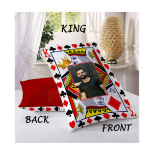 Your Memories, Your Way - Custom Photo King Cushion