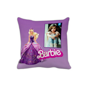 A Magical Keepsake for Barbie Fans : Personalized Photo Barbie Pillow (12"x12")