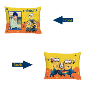 Despicable Me, Cozy You: Personalized Minions Photo Pillow (12"x18")