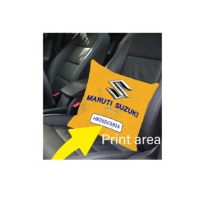 Personalized Comfort : Custom Polyester Pillows for Maruti Suzuki (12"x12")