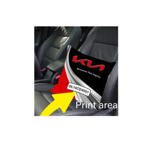 Personalized Comfort : Custom Polyester Pillows for Kia (12"x12")