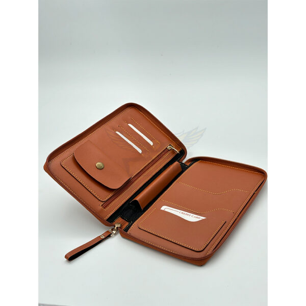 Leather Travel Chain Bag with Custom Name - Image 2