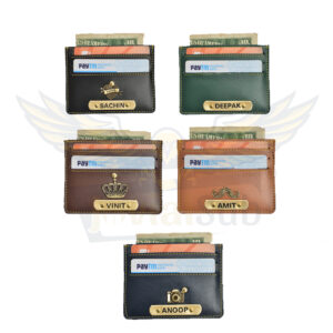 Personalized Minimalist Card Holder
