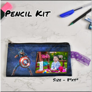 A Unique and Memorable Gift : Personalized Photo Kids' Pencil Kit With Captain America