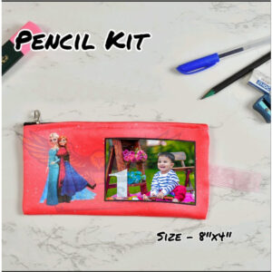 A Unique and Memorable Gift : Personalized Photo Kids' Pencil Kit With Barbie Doll