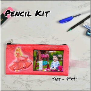 A Unique and Memorable Gift : Personalized Photo Kids' Pencil Kit With Barbie