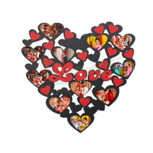 A Touch of Love : The Heart Photo MDF Wall Frame