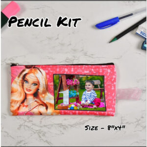 A Unique and Memorable Gift : Personalized Photo Kids' Pencil Kit With Barbie