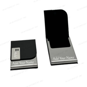 Boost Your Brand With Steel Card Holders With Black Colour