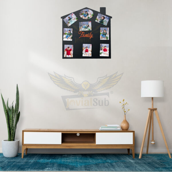 Your Loved Ones with a Personalized Home Sweet Home Wall Frame - Image 2