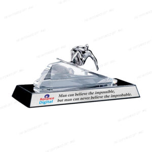 Momentum Trophy – “Chase the Goal” | Branding on Base 8"
